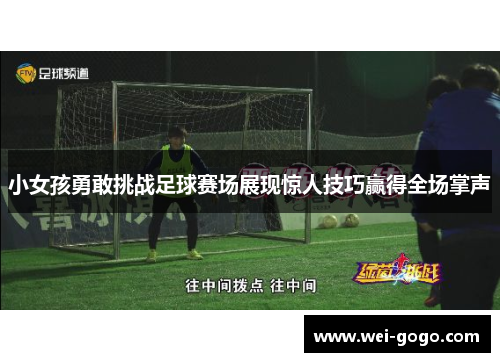 小女孩勇敢挑战足球赛场展现惊人技巧赢得全场掌声